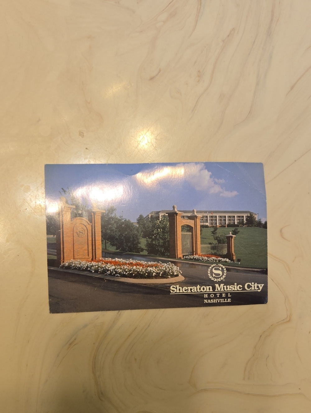 Sheraton Music City Hotel Vintage Hotel Postcard Nashville
